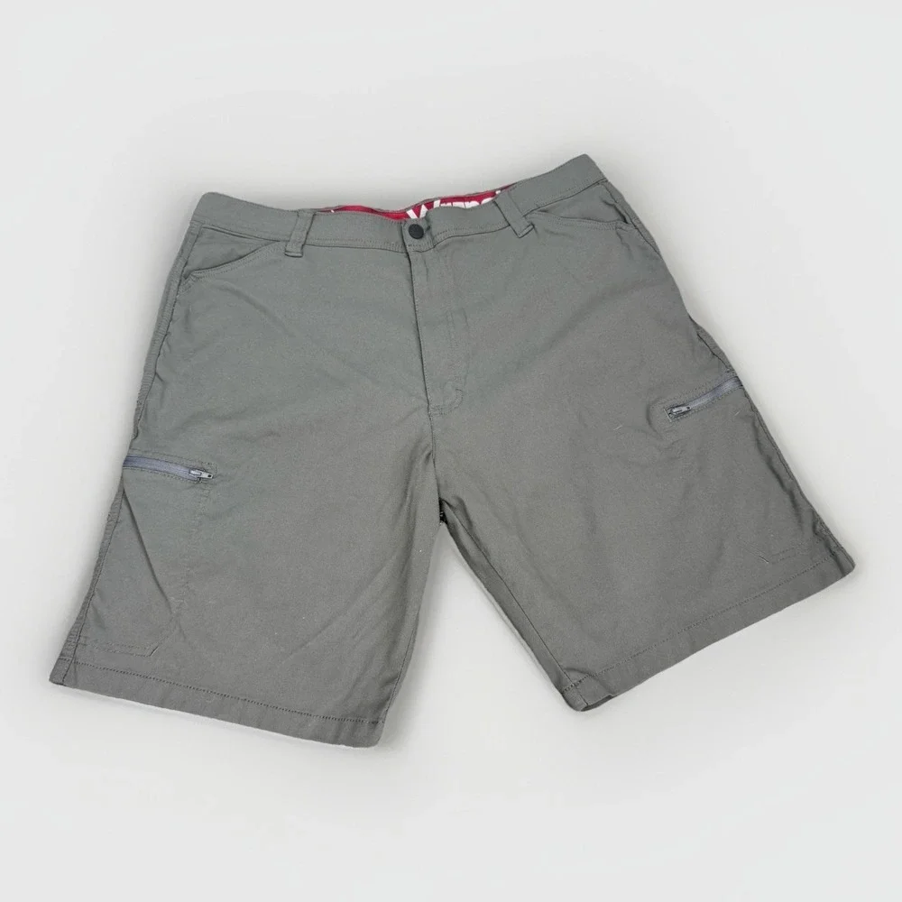 Wrangler ATG Performance‎ Stretch Cargo Gray Men's 40 Shorts Outdoor Hiking